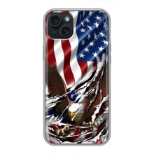 Чехол Флаг USA для iPhone 14 Plus (Флаг USA)