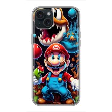 Чехол КИБЕРСПОРТ для iPhone 14 Plus (Марио)