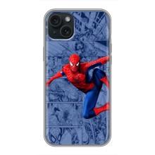 Силіконовий Чохол для iPhone 14 Plus – Людина павук