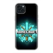 Чехол майнкрафт для iPhone 14 Plus – MineCraft 2