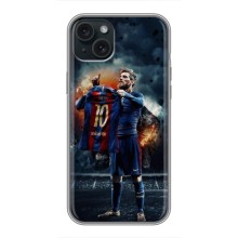 Чехол Месси футболист для iPhone 14 Plus – Месси с футболкой