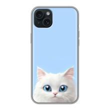 Чохол на тематику: Коти для iPhone 14 Plus – Білий кіт