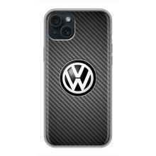Чохол "Фольксваген" для iPhone 14 Plus – На карбоні