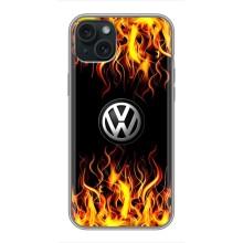 Чохол "Фольксваген" для iPhone 14 Plus – Вогняний Лого