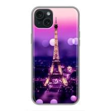 Чохол Ейфелева Вежа на iPhone 14 Plus – Париж башня