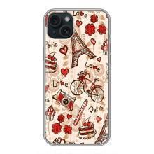 Чохол Ейфелева Вежа на iPhone 14 Plus – Париж мрія