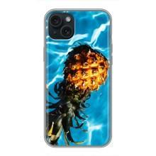 Чехол с изображением  вкусной еды для iPhone 14 Plus – Ананас