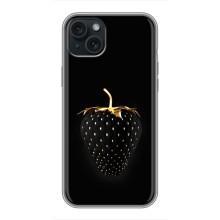 Чехол с изображением  вкусной еды для iPhone 14 Plus – Чёрная клубника