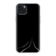 Чохол з картинками на чорному фоні для iPhone 14 Plus – Дорога