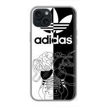 Чохол с стилі "Адідас" для Айфон 14 Плюс – Adidas шнурки