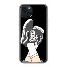 Чохол з Прикольним Принтом на iPhone 14 Plus – Кеди