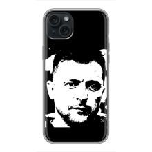 Чехол для iPhone 14 Plus (AlphaPrint - с принтом Зеленского) – Зеленский АРТ