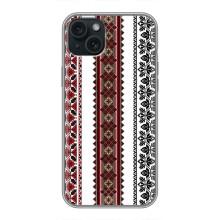 Силіконовый Чохол на iPhone 14 Plus з картинкой Вишиванки – Вишиваночки