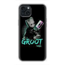 Чохол Супергерої Марвел на Айфон 14 Плюс – Groot