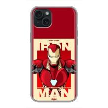 Чохол Супергерой Залізна Людина на iPhone 14 Plus – Iron man