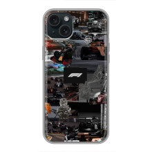 Чехол Формула1 на iPhone 14 Plus – Коллаж Ф1