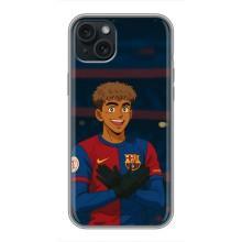Чехол с футболистом Ламин Ямаль iPhone 14 Plus (Футболист Ямал)