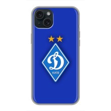 Чехол с ФК Динамо Киев на Эппл 14 Плюс (Эмблема Динамо)