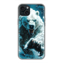 Чехол с картинкой «Хищники» для iPhone 14 Plus – Медведь