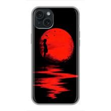 Літній Чохол на iPhone 14 Plus – Червоний Захід сонця