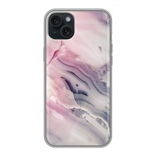 Мраморний чехол на iPhone 14 Plus (VPrint) (Пурпурний Мрамор)