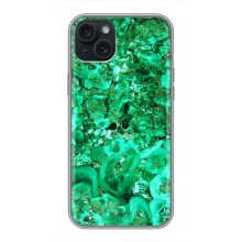 Мраморний чехол на iPhone 14 Plus (VPrint) (Салатовий Мрамор)