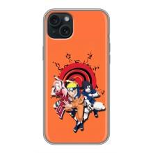 Naruto Anime Чехлы для Эппл 14 Плюс (AlphaPrint)