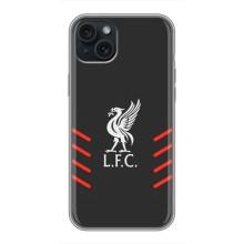 Силиконовые Чехлы принт Футбол на iPhone 14 Plus – Эмблема Liverpool