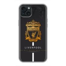 Силиконовые Чехлы принт Футбол на iPhone 14 Plus – Liverpool