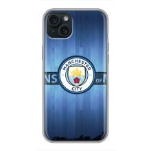 Силиконовые Чехлы принт Футбол на iPhone 14 Plus – ManCity