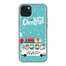 Силиконовый бампер на рождество для iPhone 14 Plus – Рождественское настроение