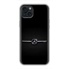 Силиконовый бампер с картинкой машины на iPhone 14 Plus (Mercedes)