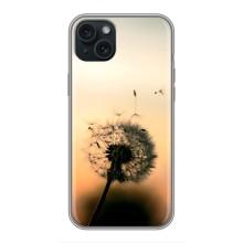 Силиконовый Чехол с одуванчиками на iPhone 14 Plus – Роздумаханый одуванчик