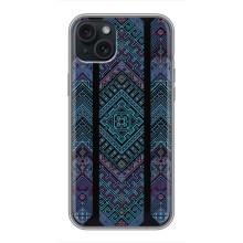 Силиконовый Чехол на iPhone 14 Plus – Крутой орнамент