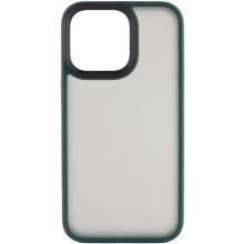 TPU+PC чохол Metal Buttons для Apple iPhone 15 Plus (6.7") – Зелений