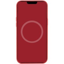 Чохол Silicone case (AAA) full with Magsafe and Animation для Apple iPhone 15 Plus (6.7") – Червоний