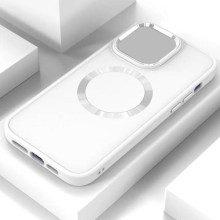 TPU чехол Bonbon Metal Style with MagSafe для Apple iPhone 15 Plus (6.7") – Белый
