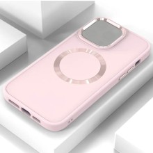 TPU чехол Bonbon Metal Style with MagSafe для Apple iPhone 15 Plus (6.7") – Розовый