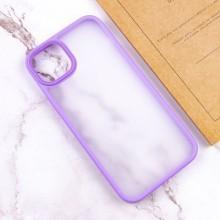 TPU+PC чохол Metal Buttons для Apple iPhone 15 Plus (6.7") – Бузковий