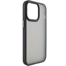 TPU+PC чохол Metal Buttons для Apple iPhone 15 Plus (6.7") – Чорний