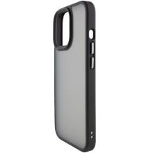 TPU+PC чохол Metal Buttons для Apple iPhone 15 Plus (6.7") – Чорний