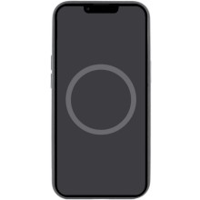 Чохол Silicone case (AAA) full with Magsafe and Animation для Apple iPhone 15 Plus (6.7") – Чорний