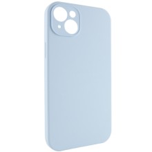 Чехол Silicone Case Full Camera Protective (AA) NO LOGO для Apple iPhone 15 Plus (6.7") – Голубой