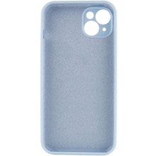 Чохол Silicone Case Full Camera Protective (AA) NO LOGO для Apple iPhone 15 Plus (6.7") – Блакитний