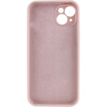 Чехол Silicone Case Full Camera Protective (AA) NO LOGO для Apple iPhone 15 Plus (6.7") – Розовый
