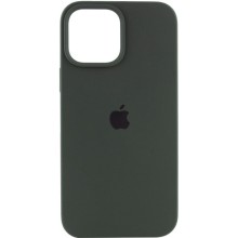 Чехол Silicone Case Full Protective (AA) для Apple iPhone 15 Plus (6.7") (Зеленый)