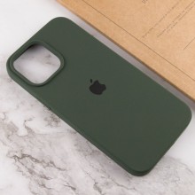 Чехол Silicone Case Full Protective (AA) для Apple iPhone 15 Plus (6.7") – Зеленый