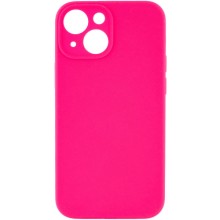 Чехол Silicone Case Full Camera Protective (AA) NO LOGO для Apple iPhone 15 Plus (6.7") – Розовый