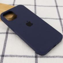 Чохол Silicone Case Full Protective (AA) для Apple iPhone 15 Plus (6.7") – Темно-синій