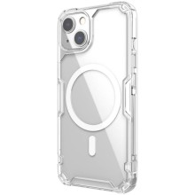 TPU чехол Nillkin Nature Pro Magnetic для Apple iPhone 15 Plus (6.7") – Прозрачный